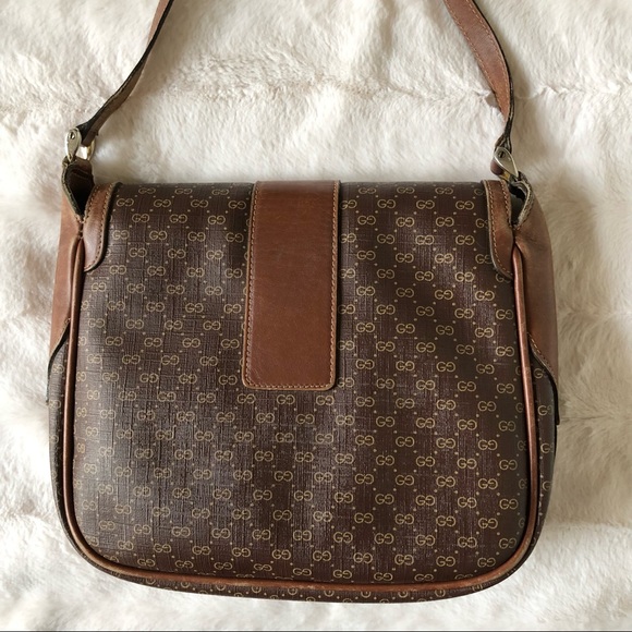 Gucci Vintage Micro GG Monogram Crossbody Bag - Picture 7 of 16